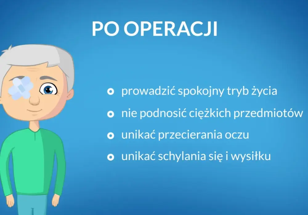 Jak długo nosić opatrunek po operacji zaćmy, aby uniknąć komplikacji?