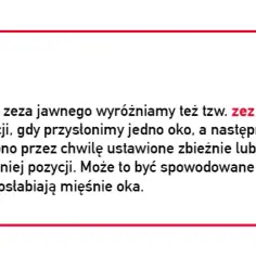 Zez przyczyny i objawy: Jak rozpoznać i zrozumieć to schorzenie