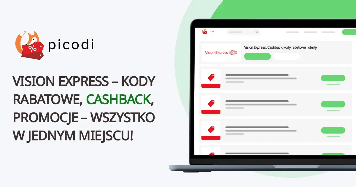 Zdjęcie Vision Express ile lat tyle procent zniżki - zniżki, które Cię zaskoczą