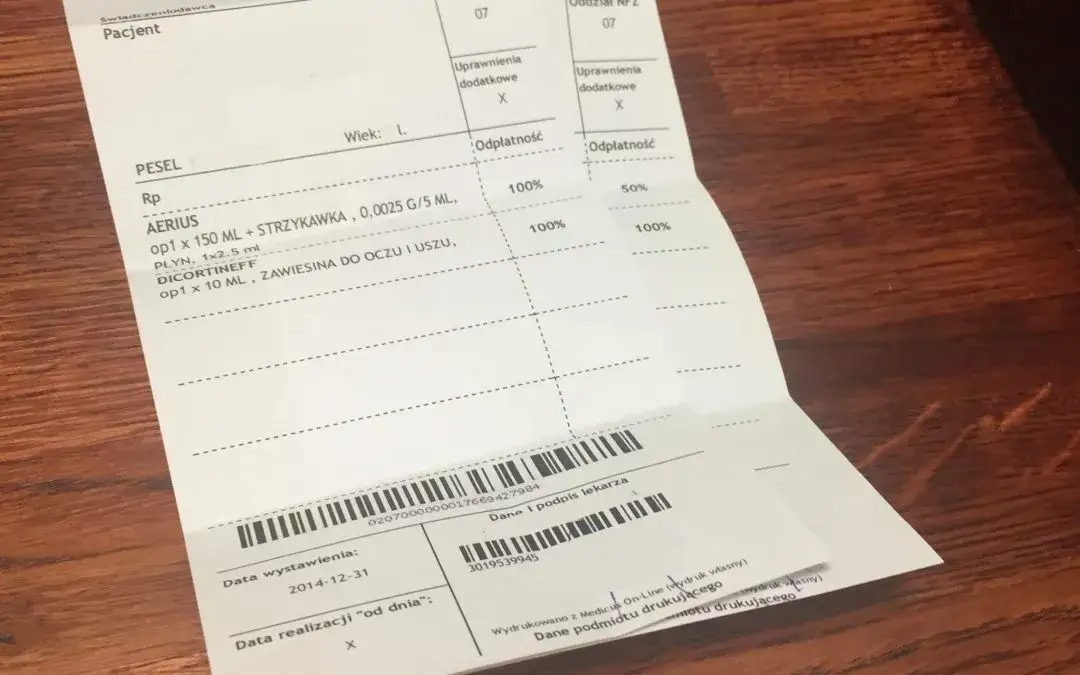 Zdjęcie Jak długo jest ważna recepta od okulisty? Uniknij przeterminowania!